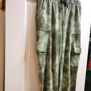 Cargo jogger sweat pants